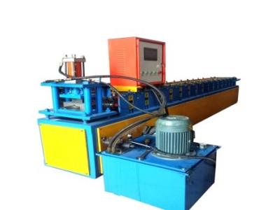 China Main Power 4Kw Roller Shutter Forming Machine Roller Material C45 Steel for sale