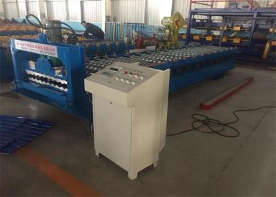 China Sri Lanka-de Deurbroodje die van het Rolblind Machine met 17 Rijen van Rollen en de hydraulische macht van 4kw voor garagedeur vormen Te koop