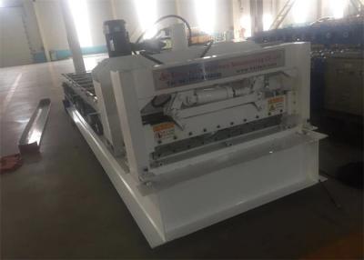 China 828 Roof Panel Roll Forming Machine 8 Rows Of Rollers 4kw Motor Power for Algeria Market for sale