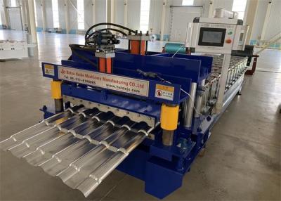 China 13 Rows High Speed Roof Roll Forming Machine Cold Rolling Mill With 5.5kw Servo Motor for sale