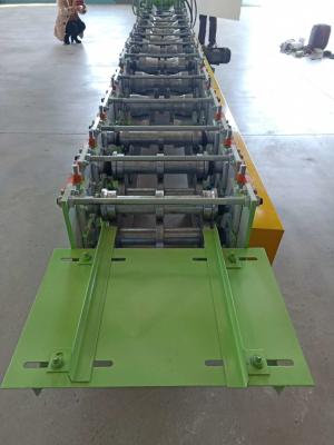 China 400mm 3kw Ridge Cap Roll Forming Mahine For Color Steel Sheet 0.3-0.6mm Thickness for sale