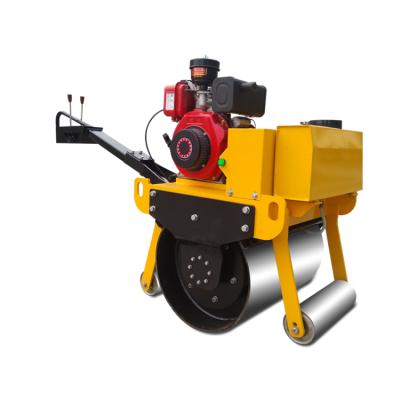 China Factory Cheap Price 550Kg Pedestrian Mini Road Roller Diesel Compactor For Groove Base for sale