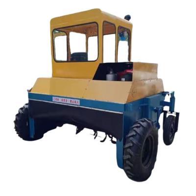 China Hot Sale Agriculture Windrow Waste Compost Organic Fertilizer Wheel Turning Machine for sale