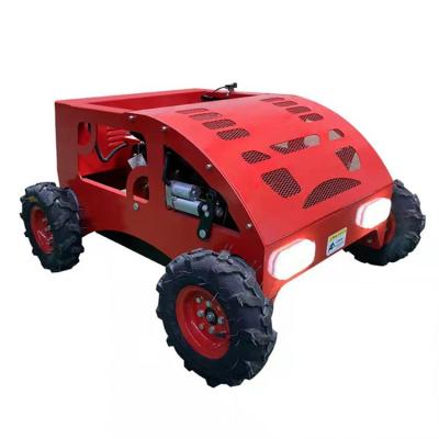 China Wholesale Lawn Cheap Price High Cost Performance Strong Climbing Capacity Drive Remote Control Lawn Wheel Mower for sale