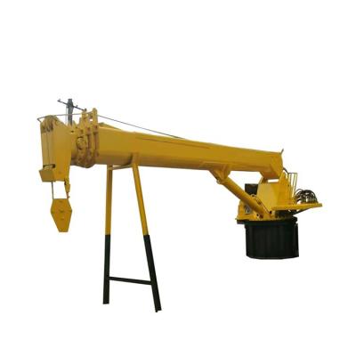 China Other Various Styles Latest Hot Sale Tech Knuckle Boom Jib 10 Ton Ship Crane for sale