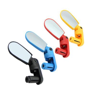 China New Lightweight Mini Bike Rearview Handlebar Adjustable Mirror Universal Rotate Flexible Bicycle Rearview Bike Accessories for sale