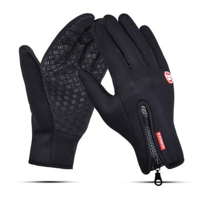 China Comfortable Full Finger Gloves Bike Men Women Winter Gloves Windproof Touch Screen Ski Gloves for sale