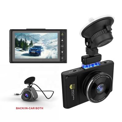 中国 3 magnetic private design 4 | 64 GB IPS Display Vehicle DVR Camera Front 1080P Back/In-Car 720P Car Camcorder Stand VCR 販売のため