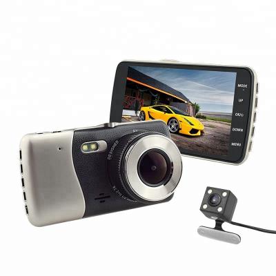 中国 Vehicle Mounted Camera 4 Inch IPS Full HD Viewing Screen Vehicle Mounted Recorder Novatek 96658 Front Car Dual Lens Camera 1080p Car Travel Camera 販売のため