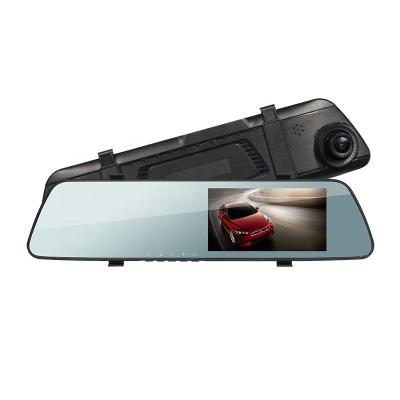 China only 9MM thickness rear view mirror dash super slim camera 4.39 inch TFT display private fhd car road camera design mirror dvr support 4 ~32 GB TF card for sale