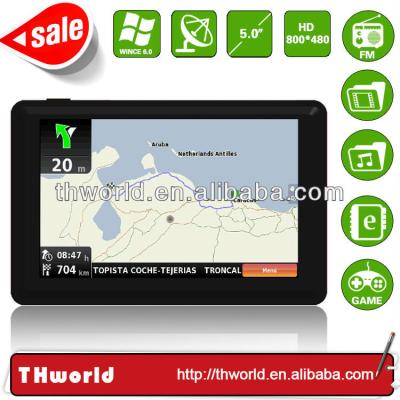 Chine Motor vehicle wholesale control no. 5 Inch Iraq Map Navigation Model K50 With MSB 2531 CPU 800MHz 4GB Memory à vendre