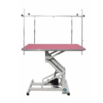 China Sustainable Height Adjustable Scissors Good Quality Dog Lifting Grooming Table Electric Large for sale