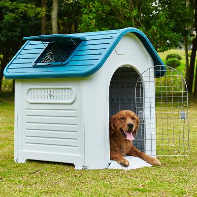 China Dog Summer House Breathable Rainproof Type Four Season General Large Dog Outdoor Kennel for sale