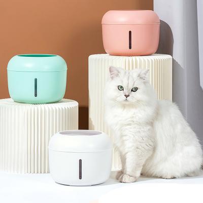 China Flowing Cat and Dog Drinking Station Constant Temperature Fountain Small Pet Sustainable Circulation Automatic Filtering Drinking Water Station for sale