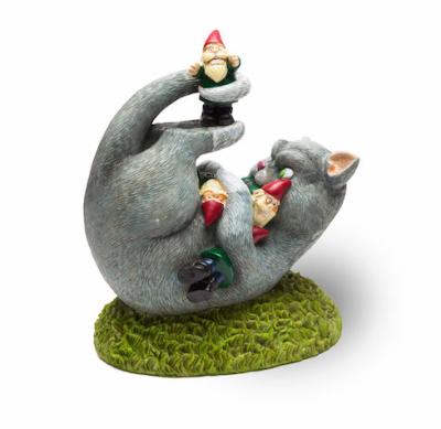 China Europe factory custom THE CAT GARDEN GNOME MASSACRE for sale