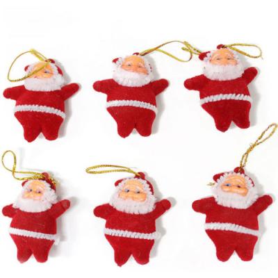 China Europe Christmas Santa Claus Ornaments Festival Party Xmas Tree Hanging Decoration for sale