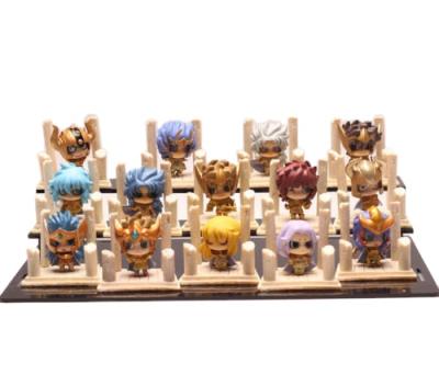 China SAINT SEIYA of Europe - the bronce of Mini Figuras Los Caballeros del Zodiaco Oro Y places 7 unds for sale