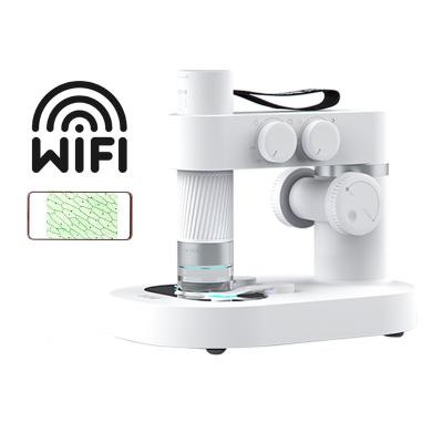 China Toy Educational Liberatory Plastic Wifi Science Beaverlab 10X-400X Mikroskop Kids Microscope Digital Wireless Camera for sale