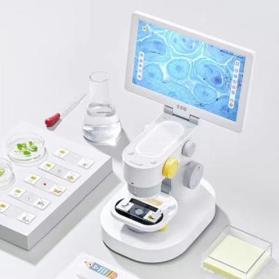 China Edit Manufacture Science Toy Educational 9 inch semen gemology microscope with LCD screen for Coin Repair for sale