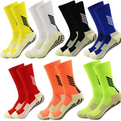 China Wholesale Custom Breathable Soccer Cleats Anti-slip Sport Football Soccer Cleats Professional Football Grip Socks For Men for sale