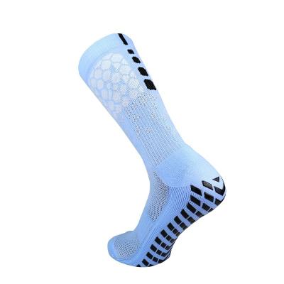 China Breathable 2023 Latest Design Anti-slip Sport Soccer Football Boots Grip Mens Football Boots Custom Sport Socks for sale