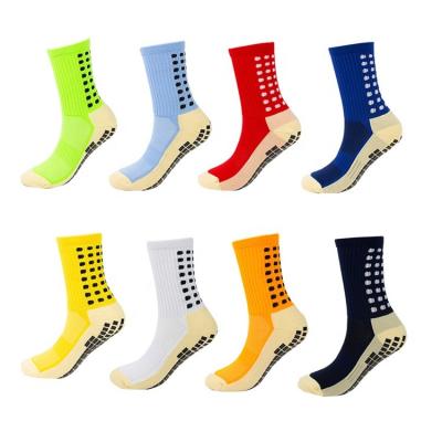 China Factory price sports soccer sock breathable non-slip custom grip soccer towel lower socks wholesale for sale