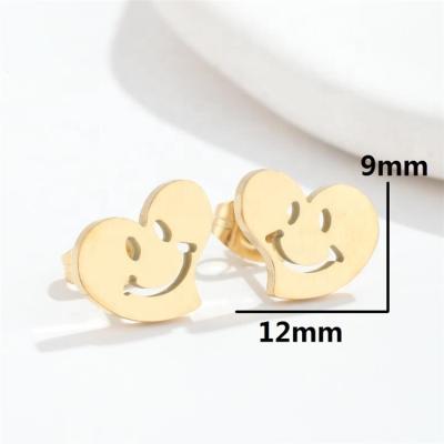 China New Fashion CLASSIC Ladies Shoes Cactus Heart Stud Earrings Star Rejects Sunflower Stud Earrings Stainless Steel Earrings for sale