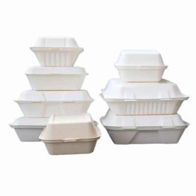 China Biodegradable Disposable Catering Bagasse Biodegradable Food Container for sale