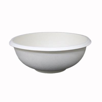 China 40oz 1200ml Disposable Sugarcane Bagasse Food Bowl Biodegradable for sale