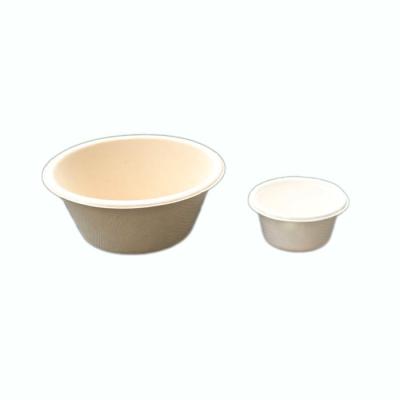 China Microwavable 2 oz insert side sauce cup with biodegradable lid for sale