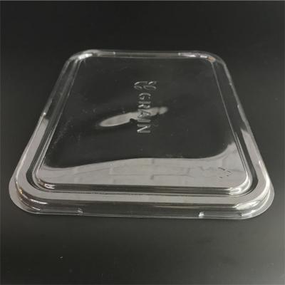 China Food Grade PP PET PLA Clear Blister Plastic Packaging Lid for sale