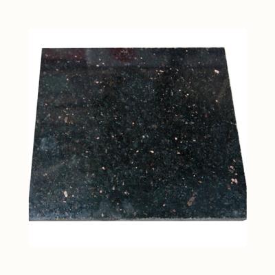 China Modern Polished Black Galaxy Granite Tiles For Floor And Wall for sale