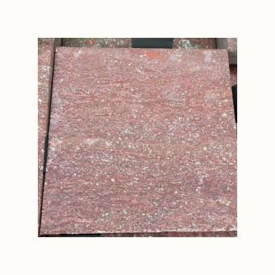 China Traditional Cheap Granite Paving Red Porphyry Floor Tiles for sale