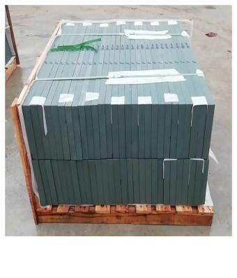 China Modern China factory price honed green sandstone for paving and wall cladding for sale