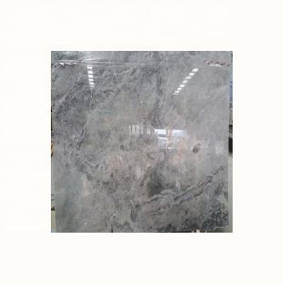 China Modern Light Blue Ice Marble Slabs , Blue Marble Flooring Tiles for sale