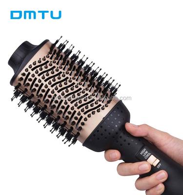 China Hot Selling Ionic Products Curly Hair Machine One Step Electric Dryer Brush for sale