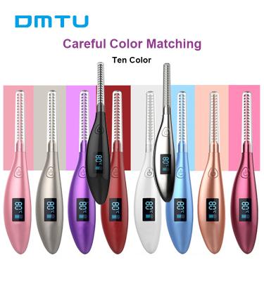 China HEATED Personal Beauty Instrument Tools Electric Heated Eyelash Curler Private Label for sale