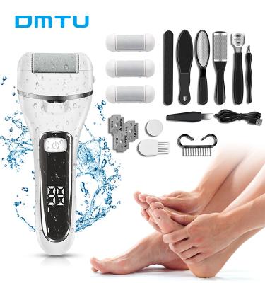 China Hot Selling ABS Battery Operated Electric Foot Skin Grinder Foot Folder + Dead Remover Pedicure Callus Electronic Devices for sale