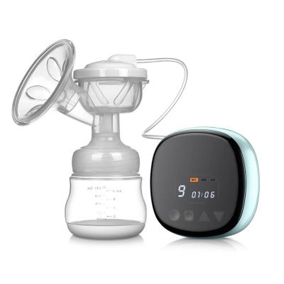 China Hands Free Single Touch Control Electric Silicone Breast Pump BPA Fashion LED Electric Breast Pump for sale