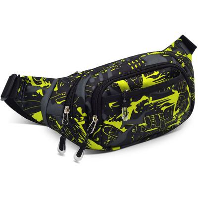 China Fashionable Outdoor Water Proof Sports Water Resistant Cross-body Waist Running Recycling Bag for sale