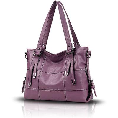 China Water Resistant Women's Handbags Fashion Soft Cross-Body Leather Casual Shoulder Top-Handle for sale