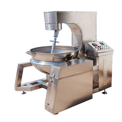 China Electric Jacketed Cooking Vegetable And Fish Paste Processing Plant Tomato Sauce Kettle Maker for sale