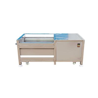 China High quality snack factory potato taro brush roll washing and peeling machine for sale