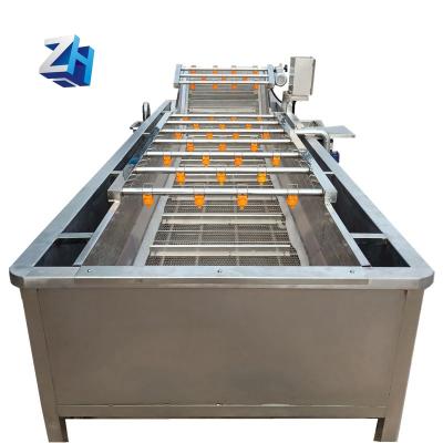 China Automatic Snack Factory Fruit and Vegetable Bubble Washing Machine for Kitchen Carrot and Apple Cleaning Equipment for Farm for sale