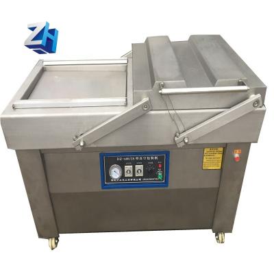 China Save Energy Commercial Seafood Salted Dried Meat Fish Pork Beef Double Chamber Rice Vacuum Packing Machines for sale