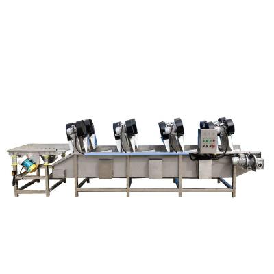 China Energy Savings Commercial Stainless Steel Fried Chips Blanching Line Beverage Pasteurizer Sterilizer Machine for sale