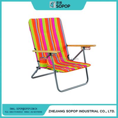 China 2015 new design low price fishing chair adjustable aluminum outdoor nylon fabric for beach chair for sale