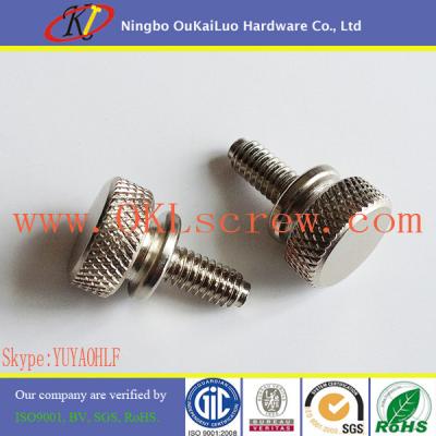 China 18-8 Stainless Steel Knurled Thumb Screws for sale