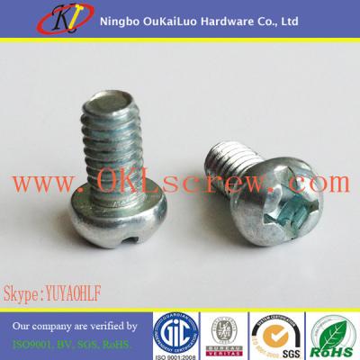 China Combo Drive Cheese Head Screws for EMT Connectors Fittings for sale