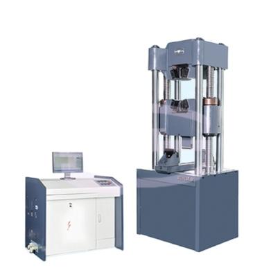 China Hydraulic Universal Tension Servo Testing Machine 10ton 1000kN Compression Testing Machine For Steel Rebar Tension Compression Bending for sale